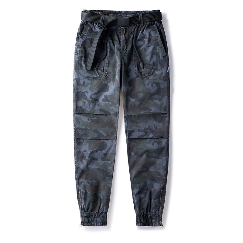Overalls men's casual men's trousers outdoor tooling camouflage pants trendy pants men's high-end men's clothing