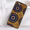 African Wax Pattern Fabric Shockproof Case For iPhone 18 17 11 14 15 16 Pro Max Plus 12 13 Mini 16e 17 Air Phone Cover