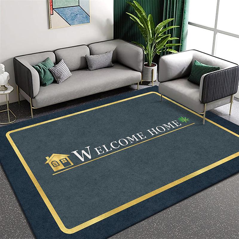 

Living Room Carpet Dirt Resistant and Easy To Maintain Sofa and Coffee Table Carpet Large-area Anti Slip Carpet 80*120cm