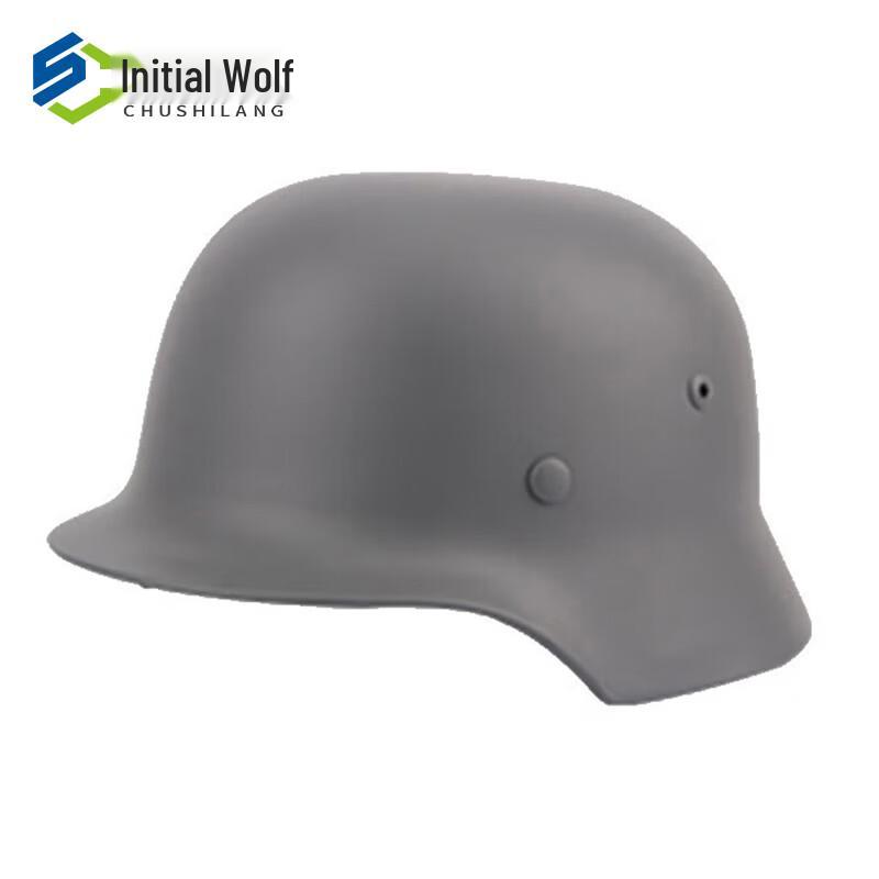 Пластиковый немецкий шлем M35 с изображением волка времен Второй мировой войны