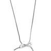 TOU [Silver925] WE011 Silver snake ribbon necklace