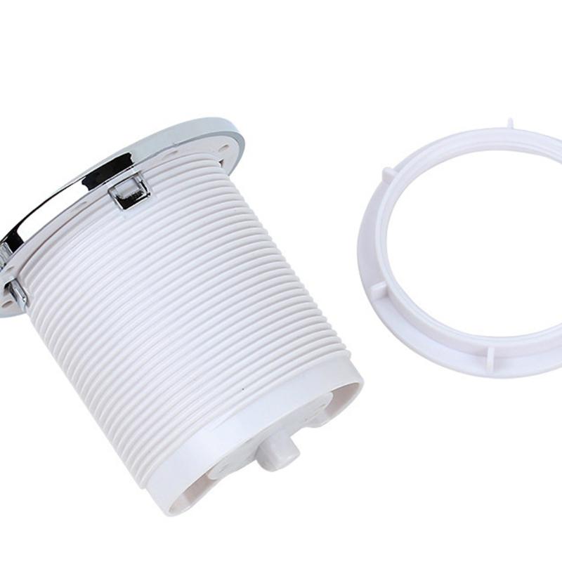 Válvulas Pneumáticas de Dreno Duplo Easy Press de Grande Diâmetro Alto Fluxo Válvulas Pneumáticas de Dreno Duplo para Tanques de Vaso Sanitário de Banheiro
