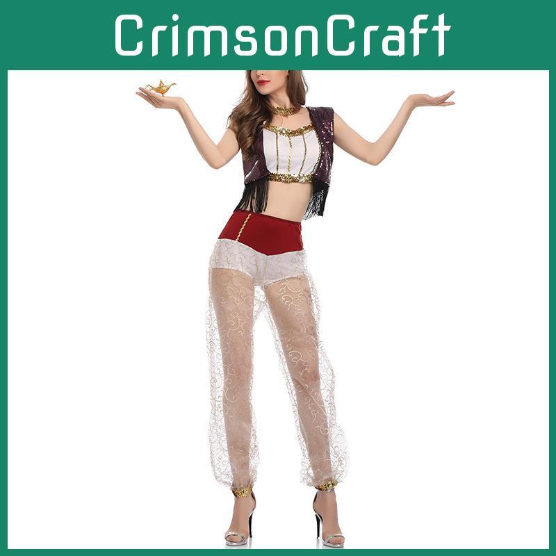 Elegant Adult Sheer Mesh Festival Costume For Women With Glittering Gold Accents