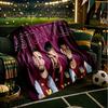Aston Villa Fc Crest Throws Blanket Flannel Blankets Plush for Couch Bed Gifts for Men Women Travel picnic blanket Christmas fan gifts