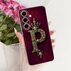Fashion Crown Letter Case For Samsung Galaxy S25+ S25 5G Soft Silicone TPU Back Cover For Samsung S 25 S25 Plus Phone Cases