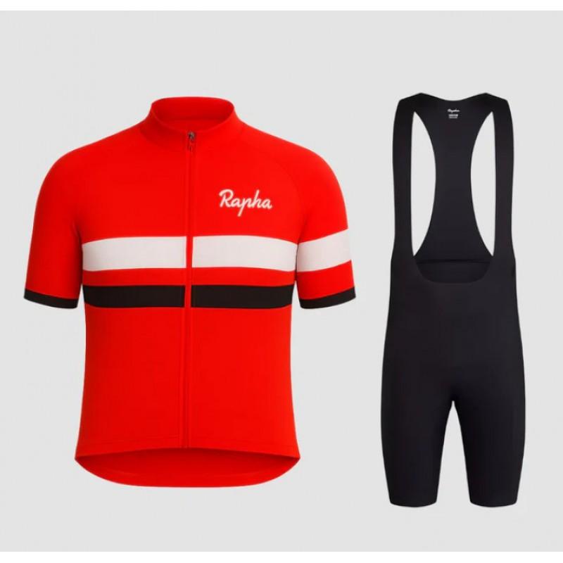Maßgeschneidertes Radtrikot-Set Kurzarm-Oberteil Shorts Fahren Atmungsaktiv Feuchtigkeitstransportierend Unisex