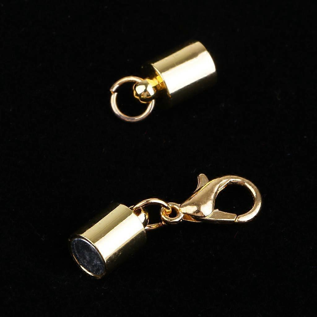 7x2 Stainless Steel Brass Magnetic Lobster Clasp for Jewelry Necklace Bracelet