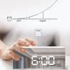 Desktop Clock Pendulum Digital Electronic Time Display Small Ornament Multifunctional Snooze Alarm Clock