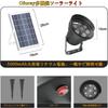 Ofuray Solar Brightest Garden 5200mAh Large Up to 15 Hours of Powerful Outdoor Solar Separate Aluminum Alloy IP67 Adjustable Beam Lights Up and