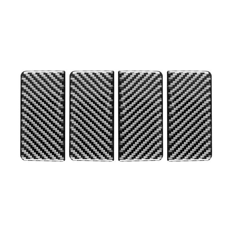 For Honda CRV 2007 2008 2009 2010 2011 Accessories Carbon Fiber Interior Car Armrest Storage Box Decorative Gasket Trim Cover