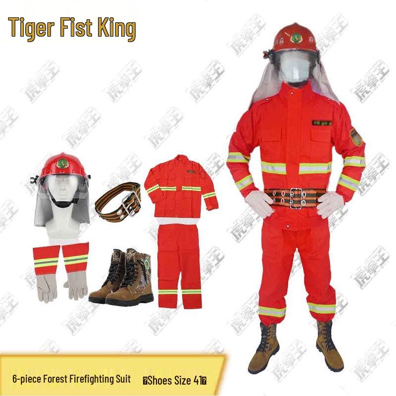 Hu Quan Wang Forest Firefighter Suit 6-Piece Set