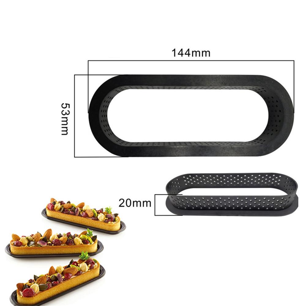 

5-20 шт. Перфорированное пластиковое кольцо для торта, круг, сделай сам, французский фруктовый мусс, торт, десерт, форма, резак для кухни, инструмент для украшения кондитерских изделий 10PCS