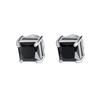 ZAKOL Crystal CZ Strong Magnetic Ear Stud Clip Earrings for Men Women Punk Round Zircon Magnet Earrings Non Piercing Jewelry