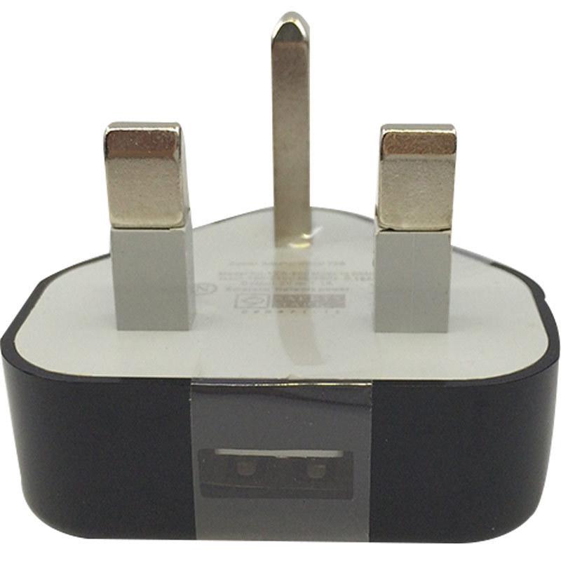 5V1A Charger with British Standard Plug, Hong Kong Style, Single USB Port