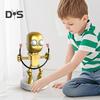LED Nachtlicht Niedlicher Cartoon Roboter Schreibtischlampe Dimmbar Flimmerfrei USB Wiederaufladbar Nachttischlampe Schlafzimmerdeko