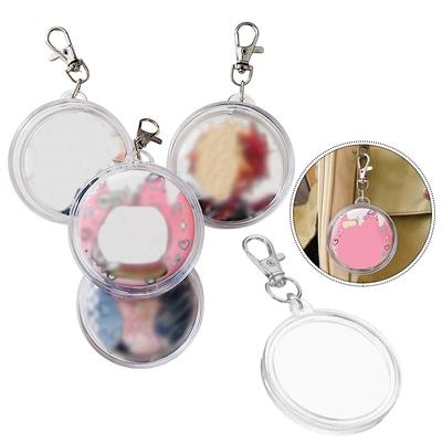 1 Stück Abzeichen Stern Transparent Pixiv Schutzhülle Anime Merchandise Kunststoff Tragbarer Anhänger Sammelbox Aufbewahrung