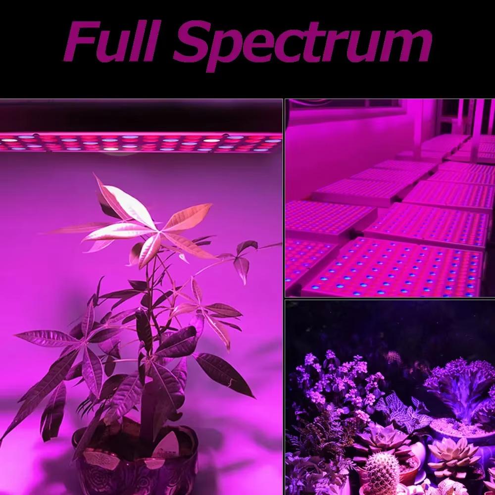 25W 45W Full Spectrum Growing Lamps Growth Light Plant Fill Lights Greenhouse Cultivation Plants Flowers Fruits EU US Plug