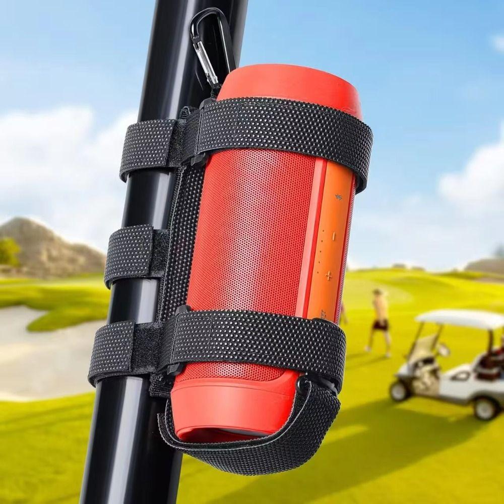 Adjustable Strap Cycling Speaker Mount Bracket Holder Water Bottle Holder Kettle Rack