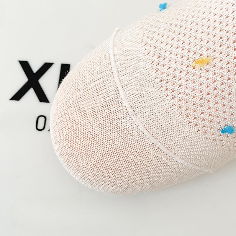 Båtsokker Ren Bomull Dame Vår og Sommer Tynn Mesh Dame Benløse Sommer Helbomull Korte Sokker