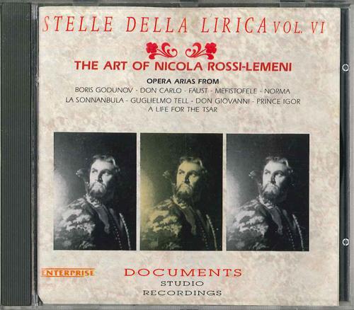 

CD VARIOUS - Art Of Nicola ROSSI LV987 OPERA Non Japan Classical Used