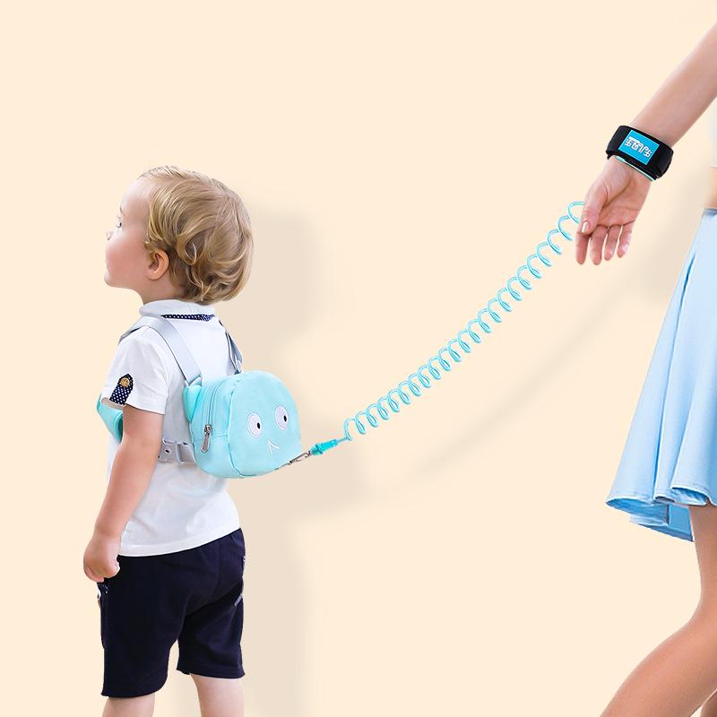 Children's Anti-Lost Backpack with Safety Harness and Walking Leash