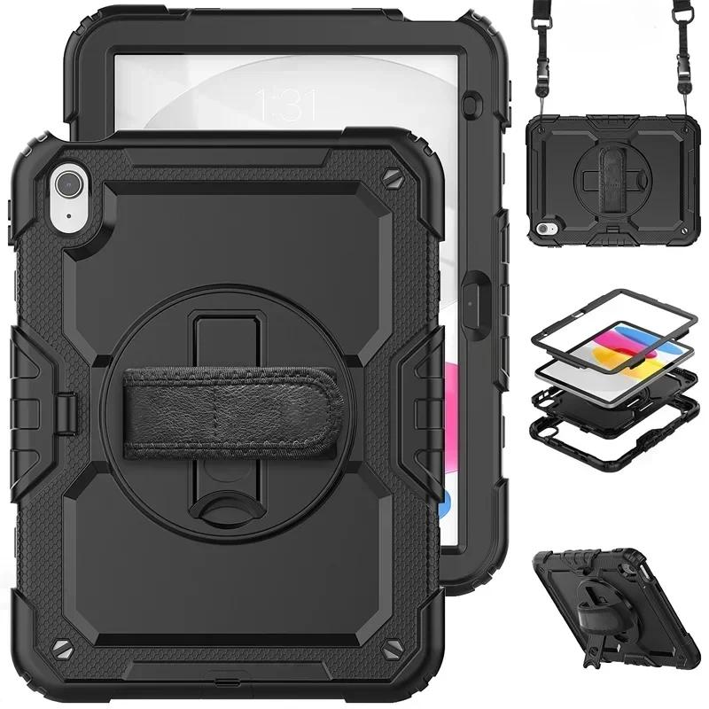 Case For iPad A16 10th 11th Generation 7/8/9th 10.2 Pro 11 12.9 Air 11 13 Air5 4 Mini 7 6 5 4 Shockproof Stand Kids Safe Cover