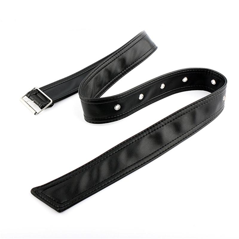 PU Belt Punk Leather Overcoat Waist Belt Women Trench Coat Belt Jacket Belt
