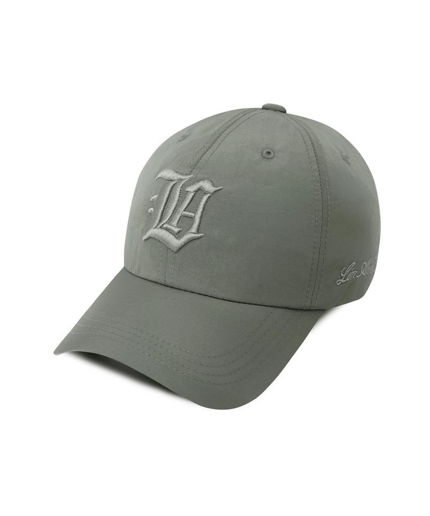 Linebinyu New La Bold Nylon Ball Cap - Khaki