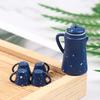 5Pcs Miniature Kettle And Cup Set For 1/12 Dollhouses Accessories And Creative Dollhouses Landsacping Decoration
