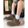 Autumn new casual Martin boots versatile soft-soled retro short boots 3131