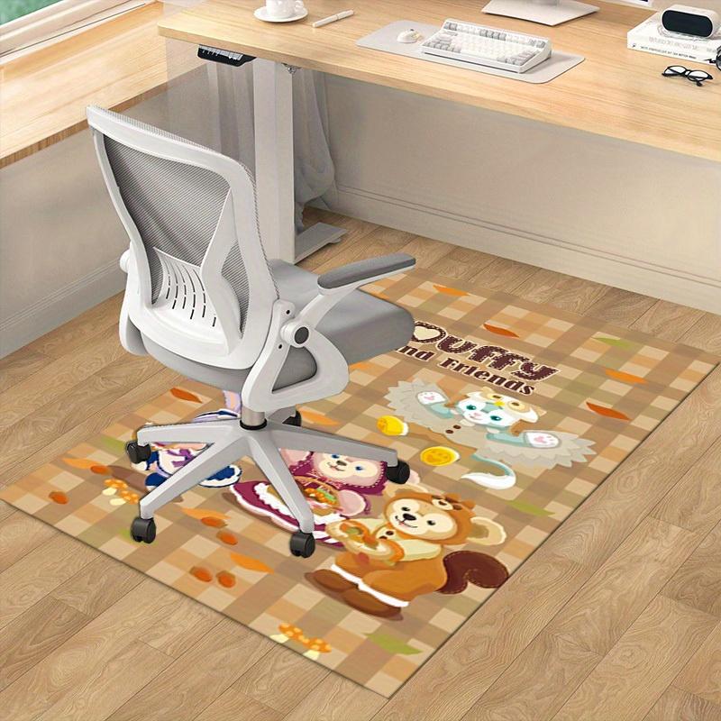 1pc. Cute Duffy and Friends Plush Rug - Perfect for Home Decor, Office Carpet, Chair Cover, Outdoor Use, and Gift Ideas!z0410148