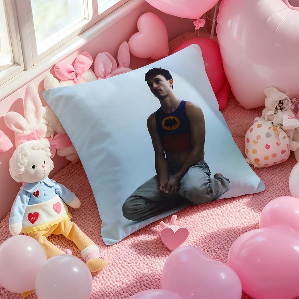 Actor Model J-Jacob Bixenman Cushion Cover Pattern Printed Pillowcase for Living Room Sofa Cushion Cover & Bedroom Decor