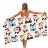 Christmas Microfiber Pool Beach Towel Portable Quick Fast Dry Outdoor Travel Swim Blanket Thin Yoga Gym Home Decor Women Men Kid