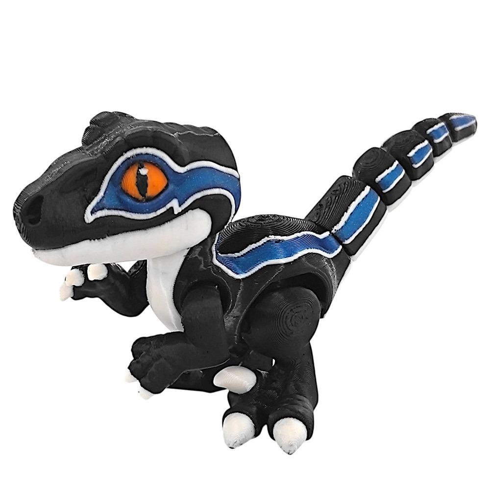 

Cartoon Dragon Ornament Realistic Dragon Sculpture 3D Printed Dragon Model Birthday Gift чёрный