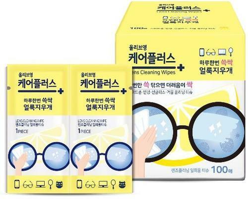 OLIVE YOUNG Careplus Салфетки для очистки линз (100 шт.)