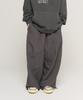 CARGOBROS Nylon Loop String Wide Pants (Charcoal)