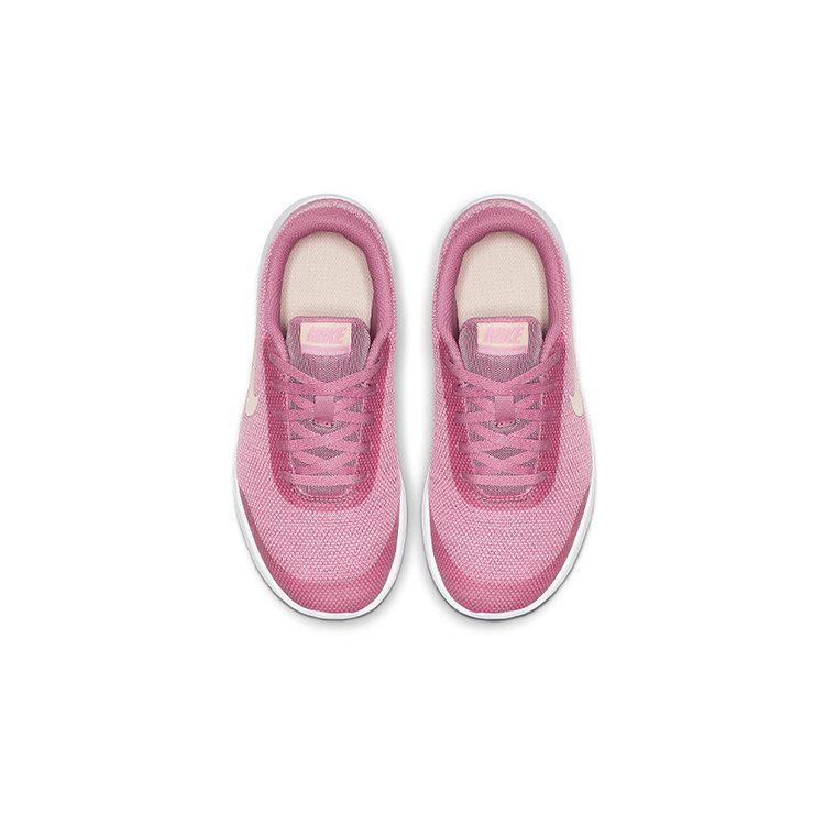 Nike Flex Experience RN 7 Cushioning Abrasion Resistant Breathable Low top Running Shoes Pink White Unisex 943287-601