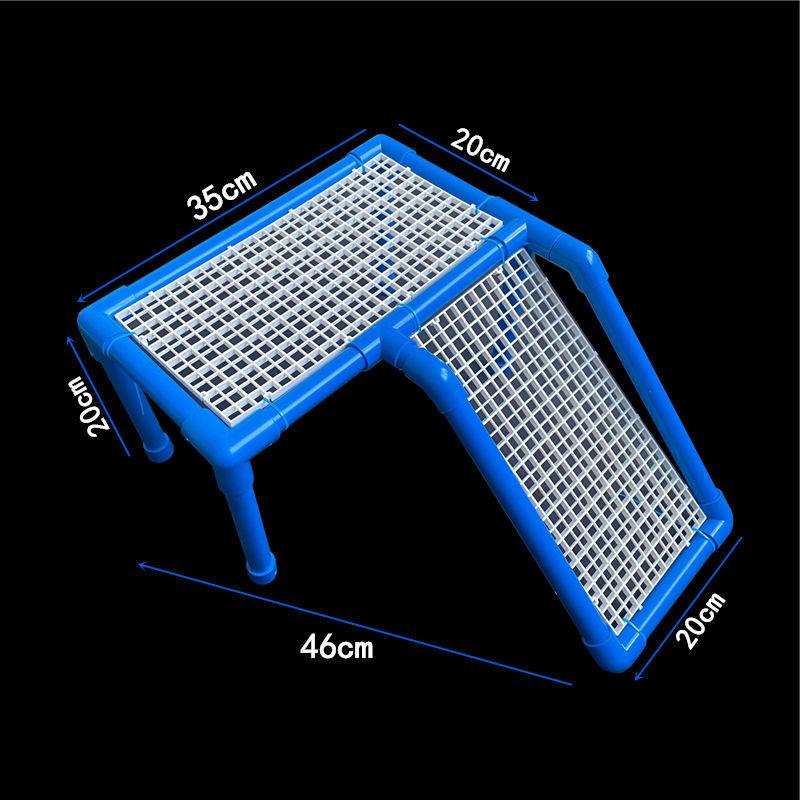Turtle Drying Platform Floating Island Fish Tank Grid Sucker Hanging DIY Brazilian Turtle Grass Tortoise Climbing Hanger Climbing Platform