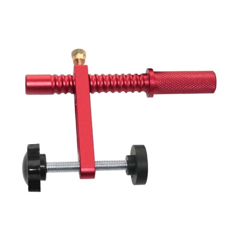 Aluminum Dog Clamps Quick Acting Hold Down, 19mm/20mm Holes Hold Down Clamps for Woodworking Table Workbench Accessories