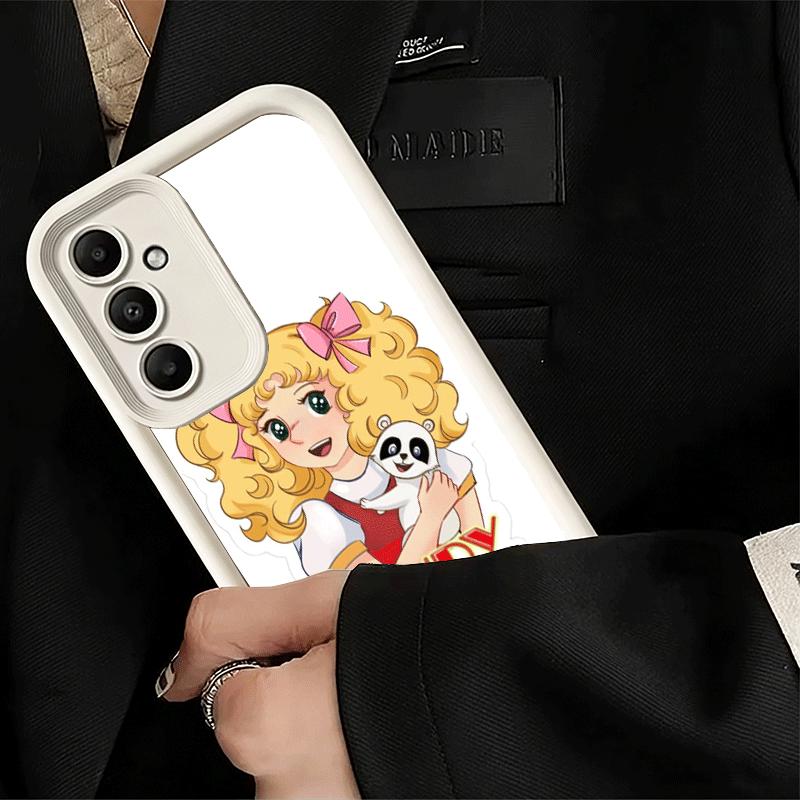 Phone Case for Samsung Galaxy S26 S25 Ultra S24 FE Anime Candy Candy Shell S23 Plus S22 + S21 S20 5G Soft Silicone Funda