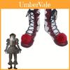 Authentieke Joker Pennywise Cosplay It Horror Clown Moordenaar Carnaval Schoenen Halloween Kostuum
