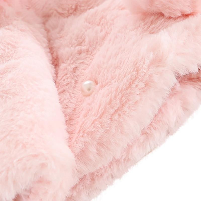 Manteau épais et chaud pour bébé fille, manteau châle de princesse