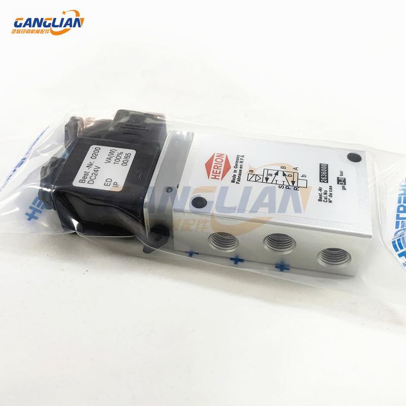 1 Piece 00.580.2291 Solenoid Valve for Heidelberg Printing Machine Pneumatic Cylinder Valve Unit For Offset Heidelberg Spare Par