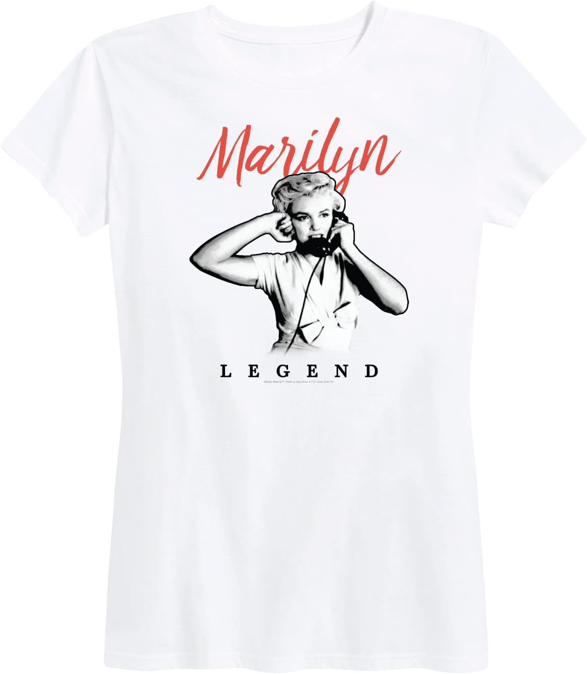 

HYBRID APPAREL - Marilyn Monroe - Legend - Women s Short Sleeve Graphic T-Shirt S разноцветный