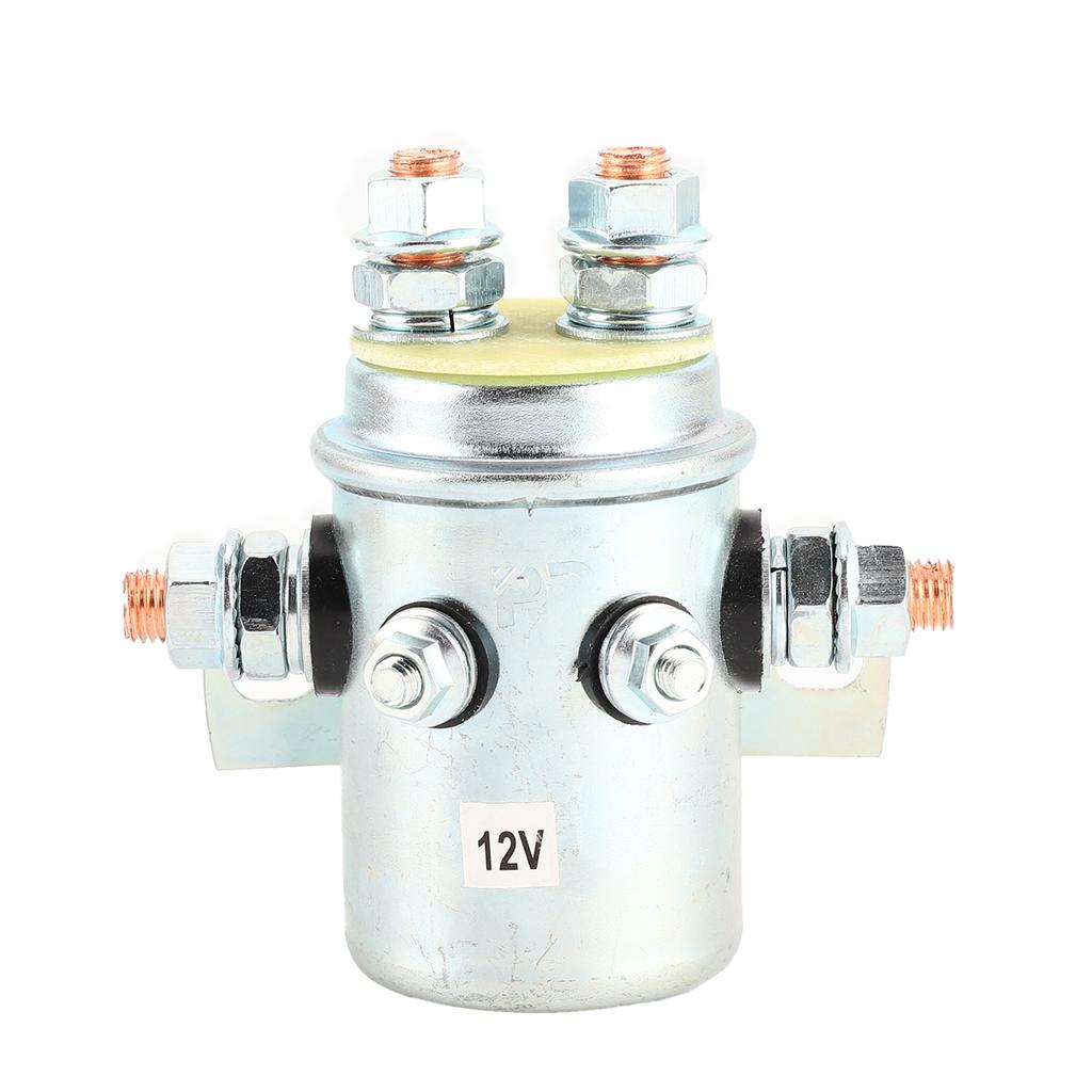 12V 200A Relay Switch Winch Contactor Solenoid Normally Open Contacts Universal for ATV UTV