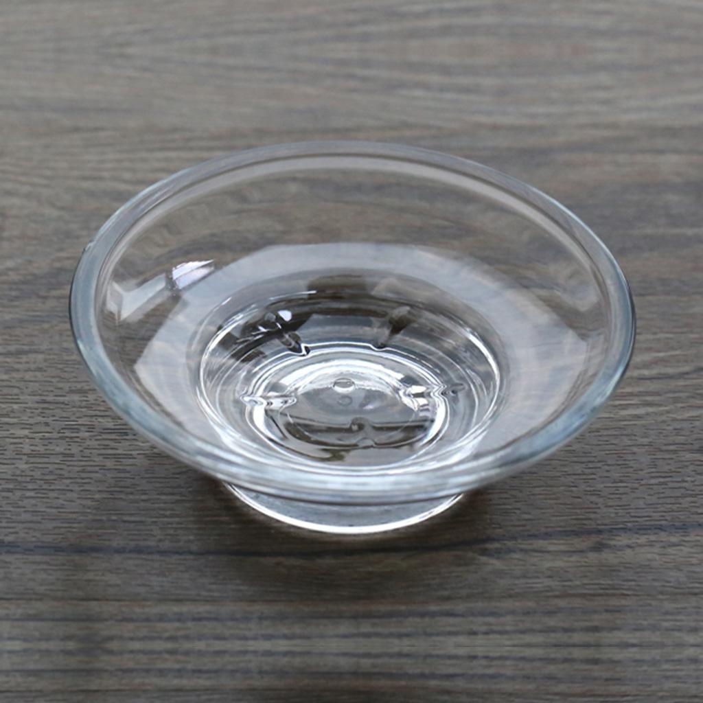 Clear Glass Soap Dish Tray Soap for Case Soap Box for Shower Bathroom Kitchen Ho чистый