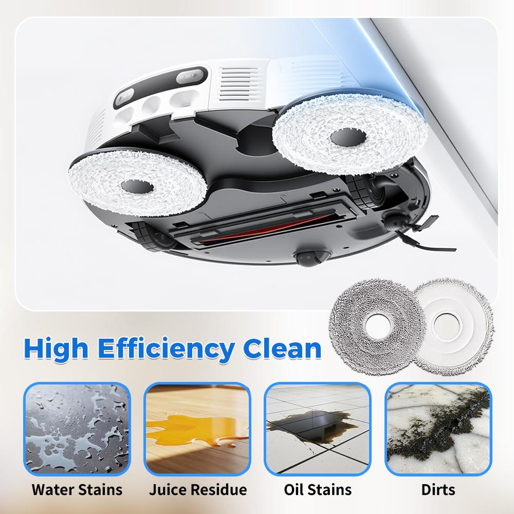Robot Vacuum Optional Part for Xiaomi Mijia M11S/OV11CN Vacuum Side Brush Filter Dust Bag Mop Cloth Bracket Sterilization Module