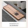 WA Light Luxury Retro Walnut Wood Tea Tray