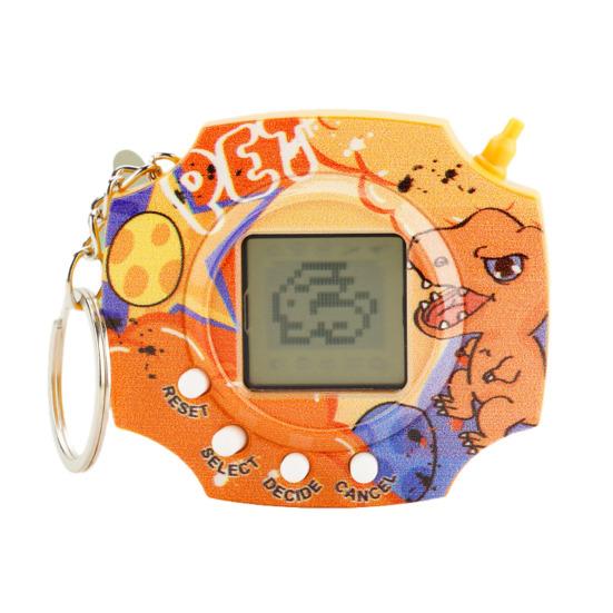 Kids Electronic Digital Pet Toy Cartoon Dinosaur Virtual Pet Game Machine Mini Digital Pet Handheld Game Console Educational Toy