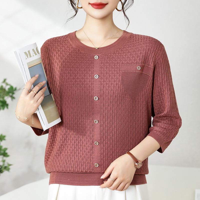 QingHe Cashmere Women's 30% Cashmere Sweater - Soft & Warm Wool Blend Pullover